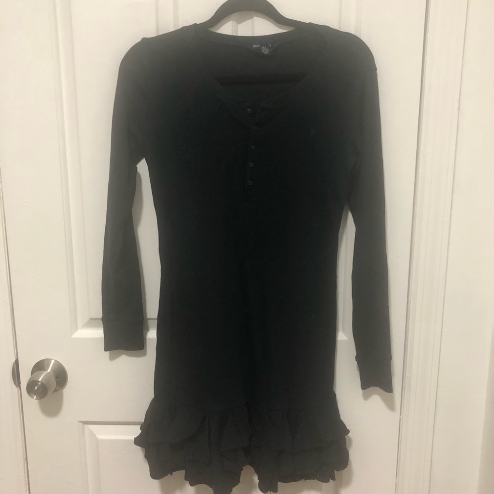 Ralph Lauren shirt dress with ruffle bottom